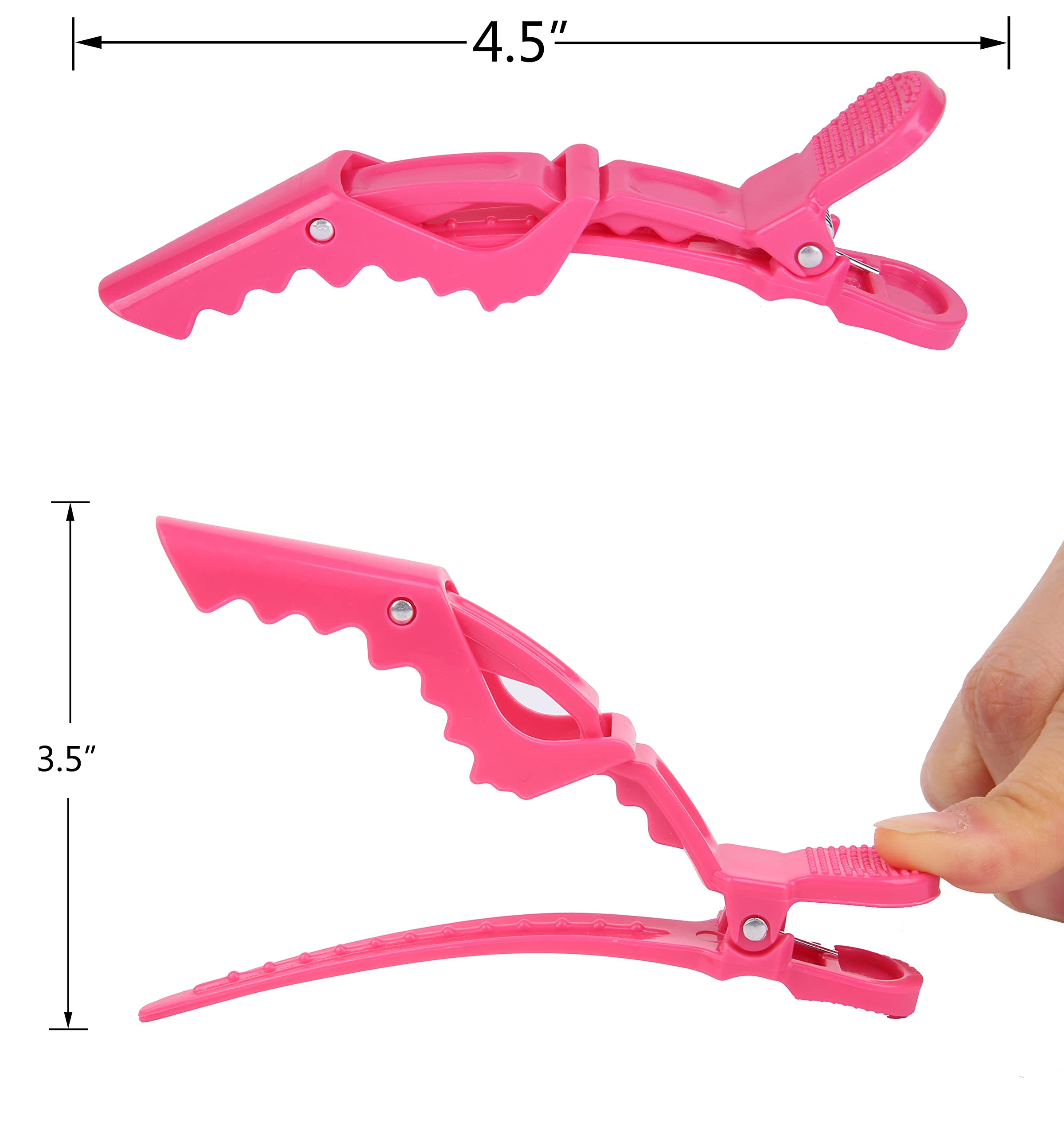 HH&LL colorful hair clips in five colors for daily moods.