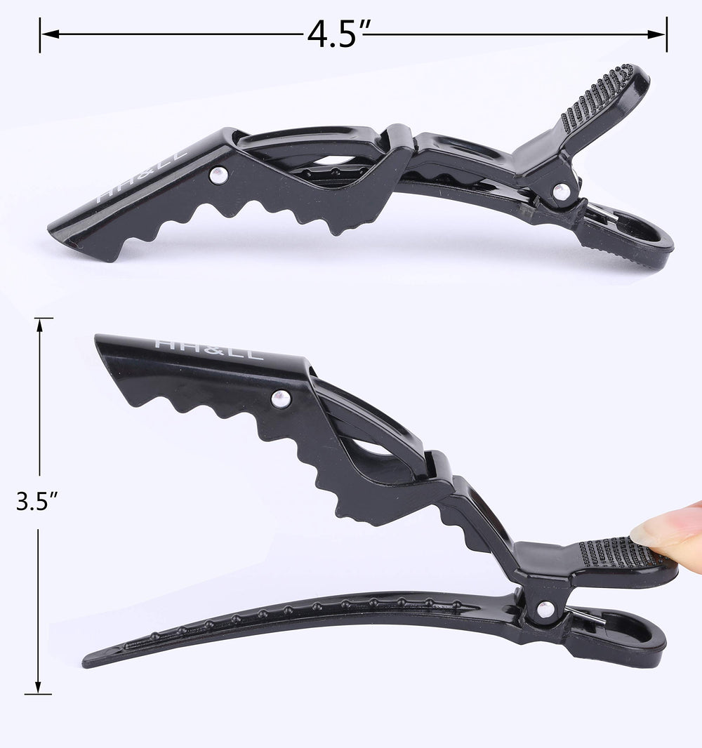 HH&LL clips in-use demonstrate braids and managing multiple strands.