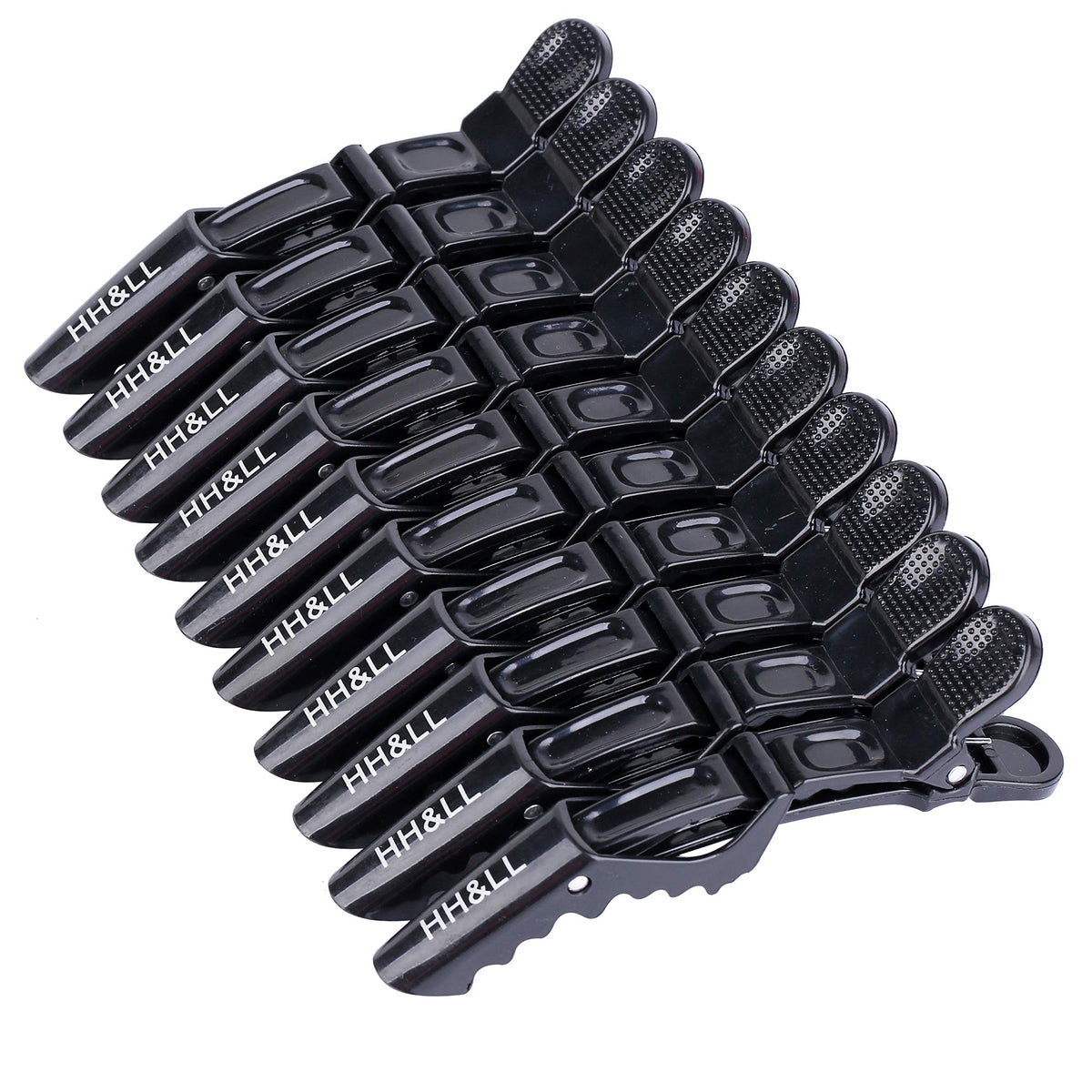 HH&LL hair clip with wide teeth for secure, slip-free styling.