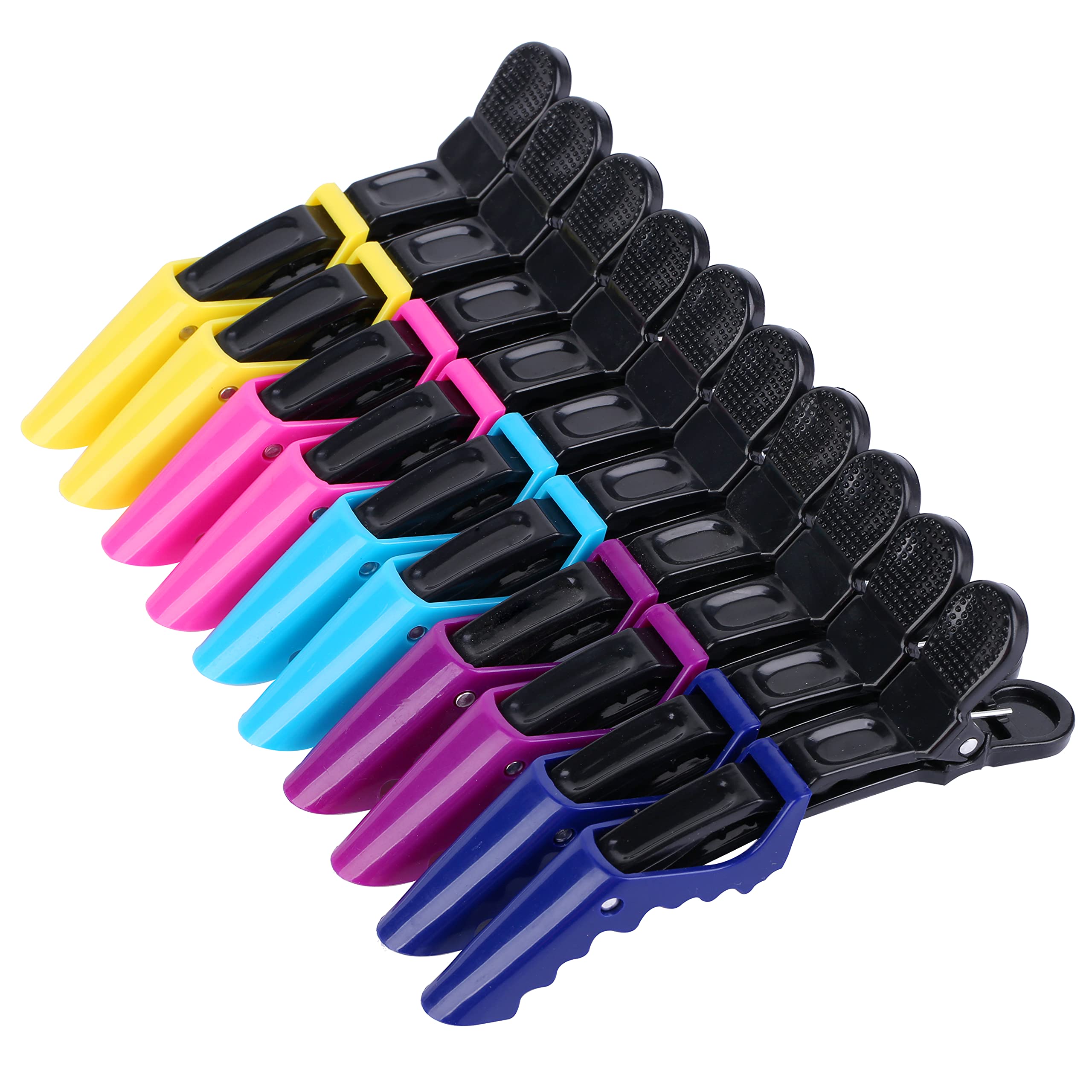 HH&LL hair clips with wide teeth and double hinge for secure styling.