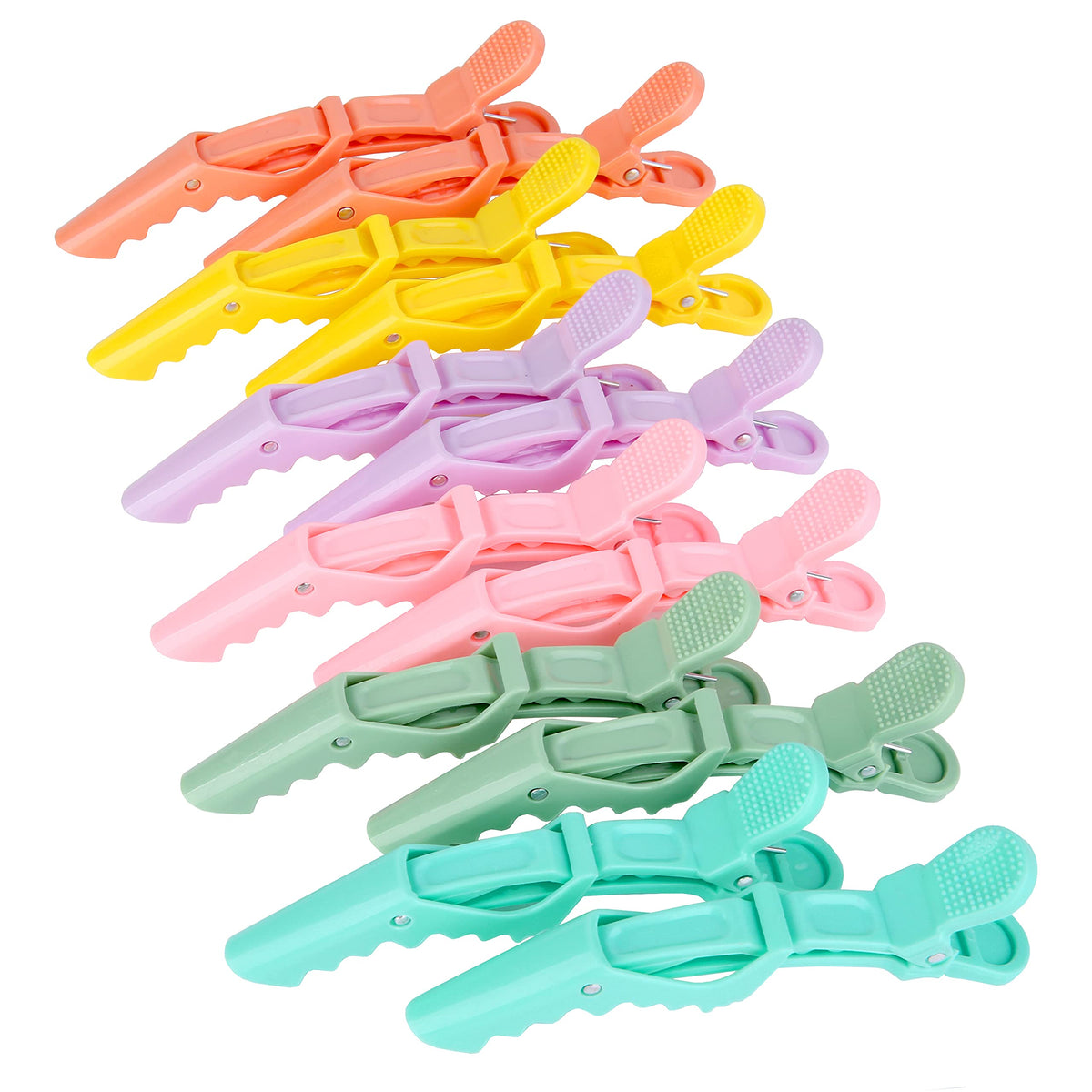 HH&LL horquillas para peinado con dientes anchos, fijan mechones sin resbalar.