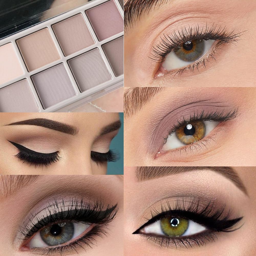 HHLTOH grey-brown swatches provide soft definition without heaviness