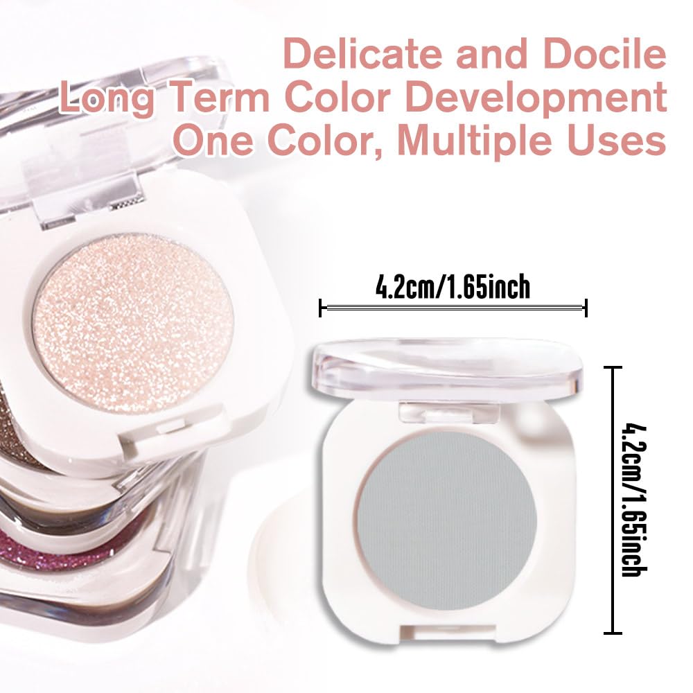 HHLTOH easy-to-use eyeshadow that glides on for beginners and pros.