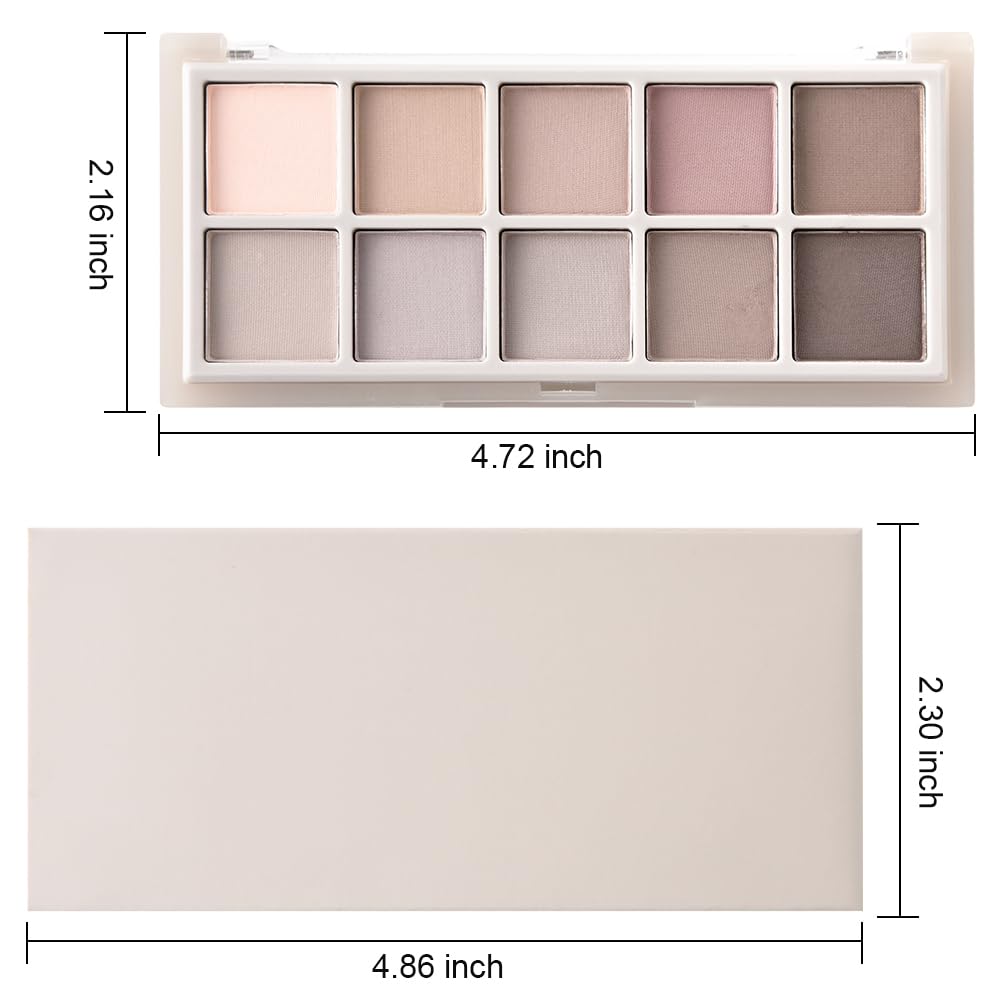 HHLTOH mature-skin friendly palette creates a natural three-dimensional eye