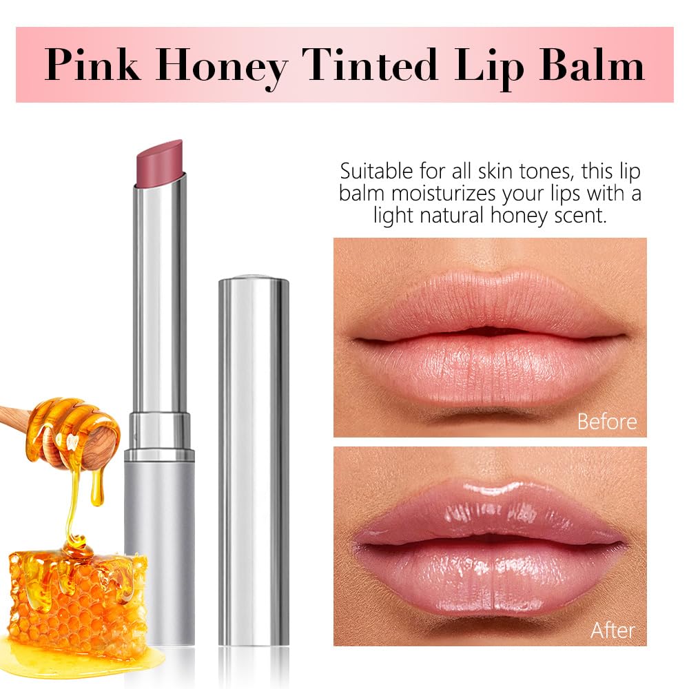 HHLTOH texture swirl shows creamy, non-sticky shine for smooth lips