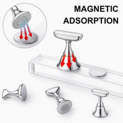 HHOOMY magnetic nail stands and bases hold tips securely during design.