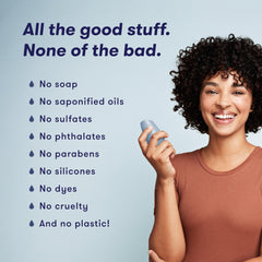 HiBAR packaging shows plastic-free sustainability.