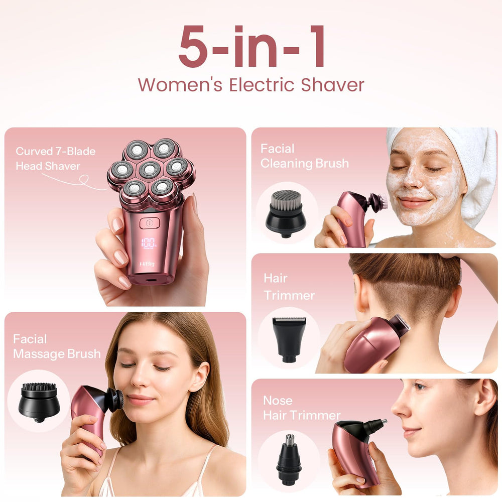 HiBig nose hair trimmer for tidy, gentle detailing
