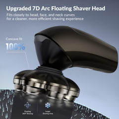 HiBig 7D Arc detachable magnetic head enabling easy cleaning