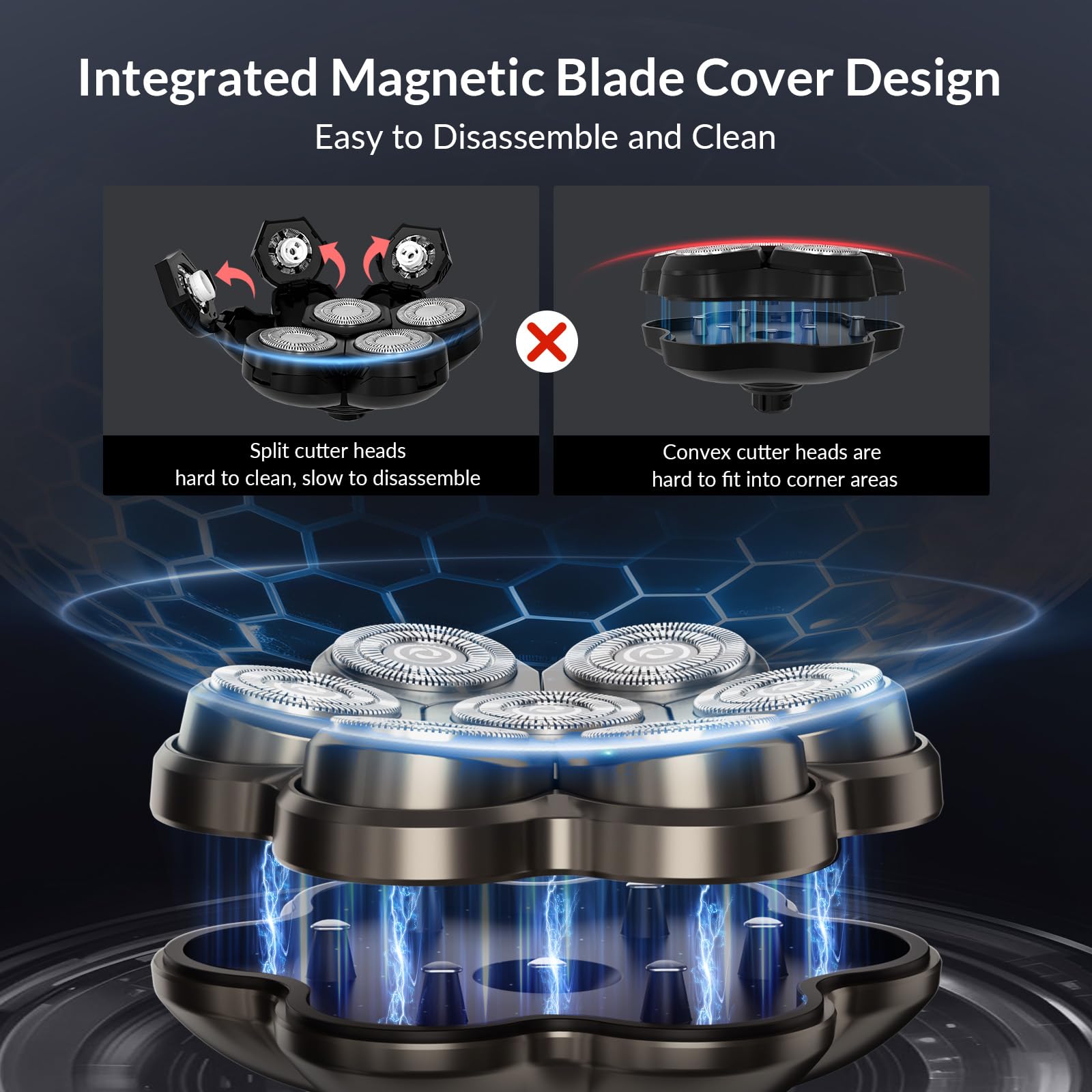 HiBig 7D Arc IPX7 waterproof for wet and dry use
