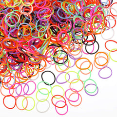 Hicarer 1000 mini rubber bands pack for braided hairstyles and daily use.