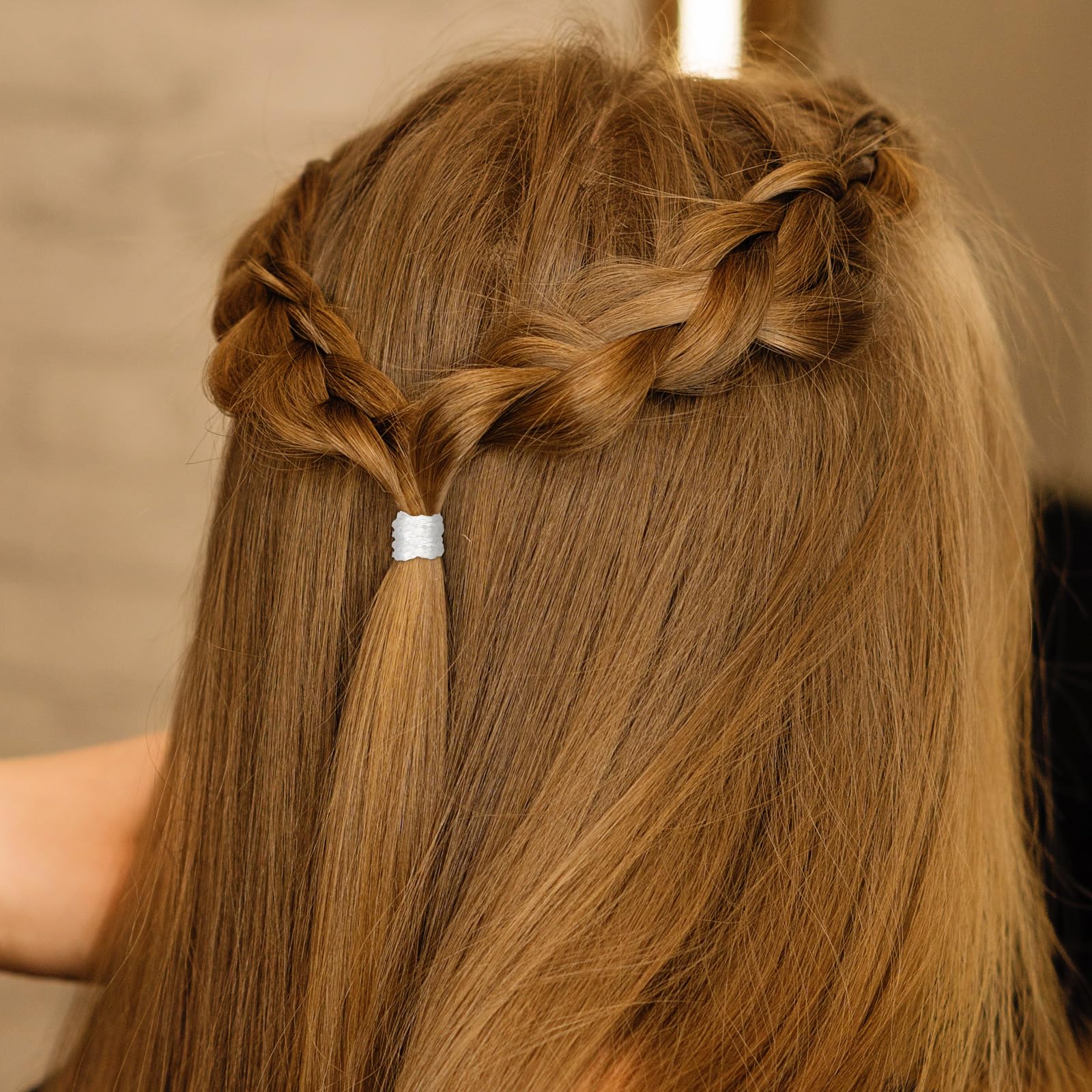 Hicarer hair elastics ideal for DIY updos and quick fixes