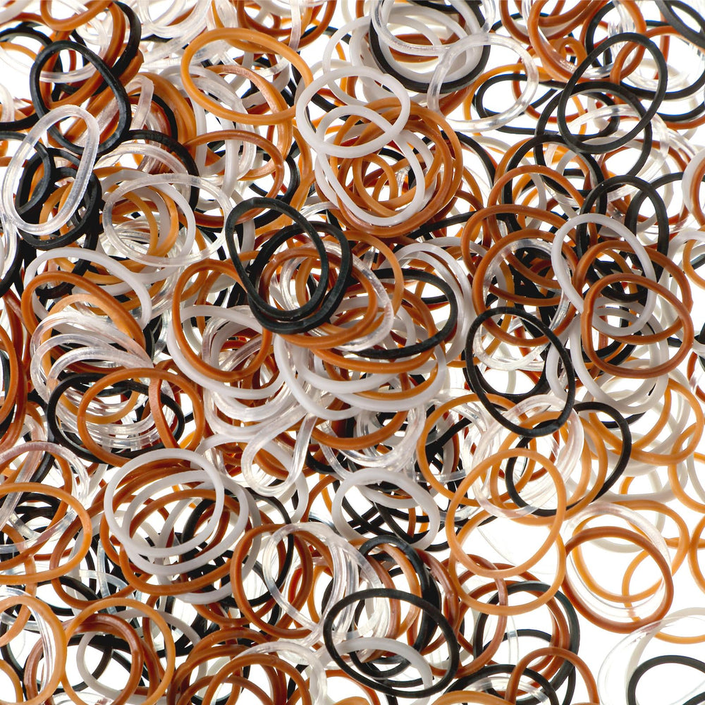 Hicarer soft elastic bands with 1.5 cm diameter provide gentle hold