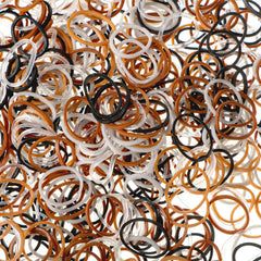 Hicarer soft elastic bands with 1.5 cm diameter provide gentle hold