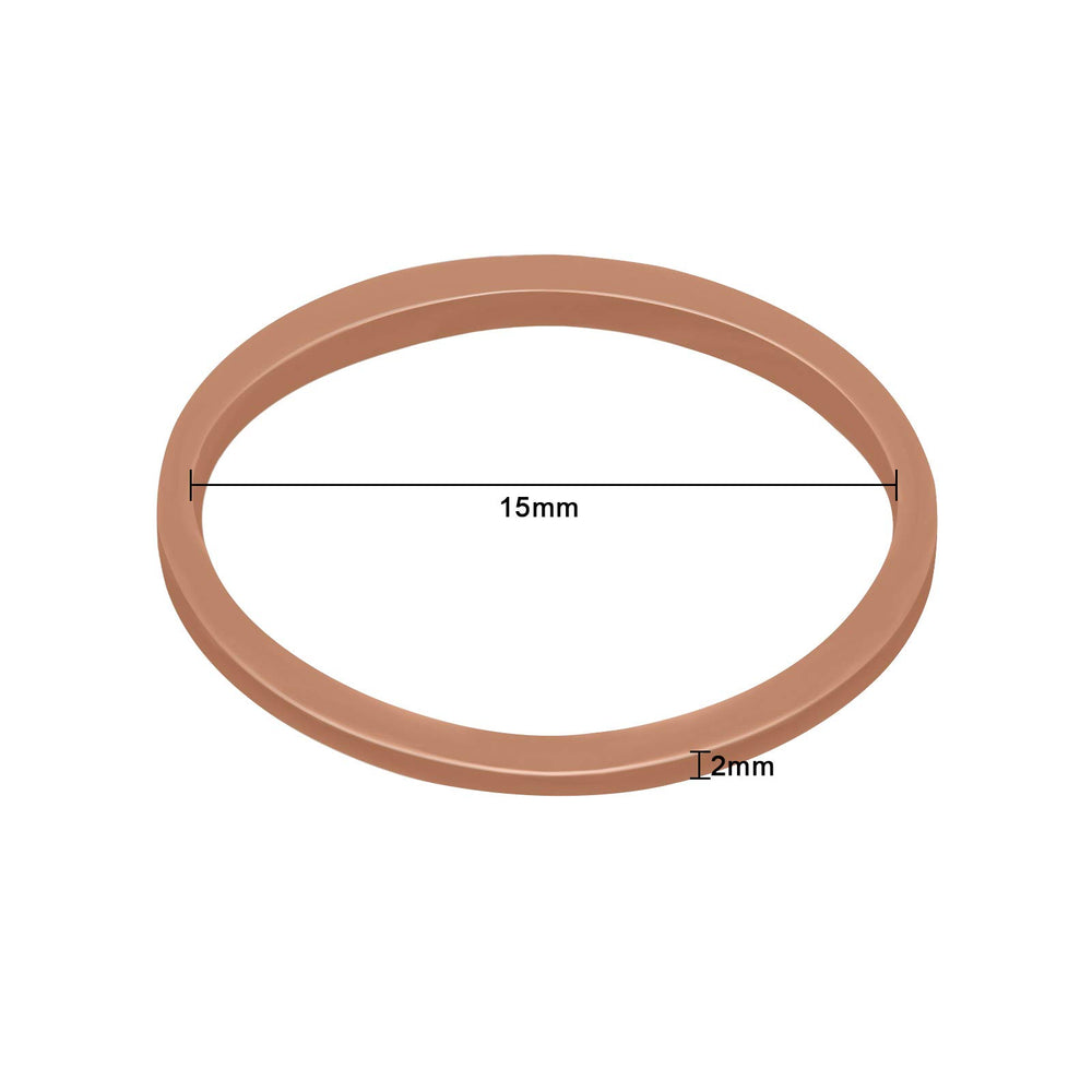 Hicarer soft elastic bands for hair design with gentle hold