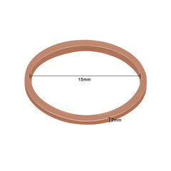 Hicarer soft elastic bands for hair design with gentle hold