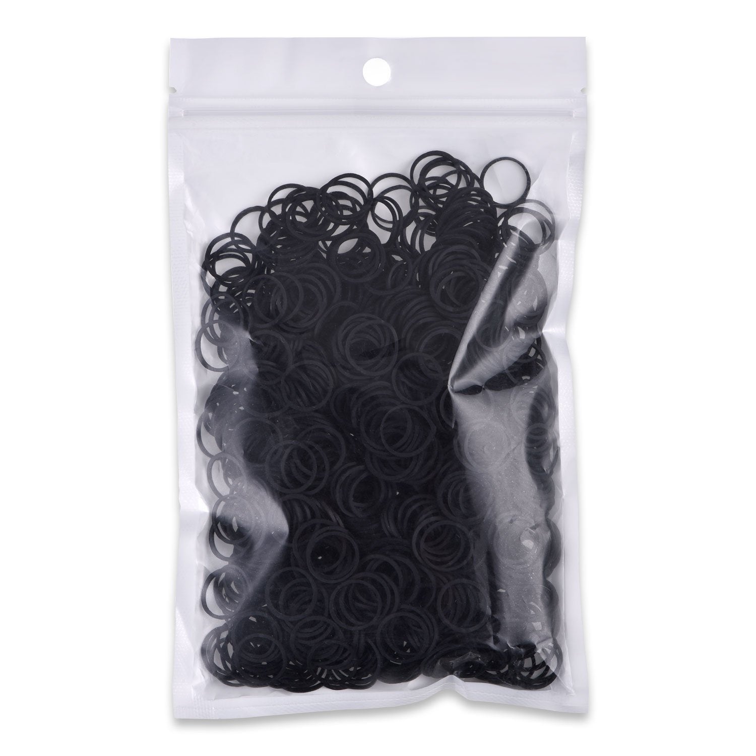 Hicarer 1.5 cm black hair bands for versatile looks
