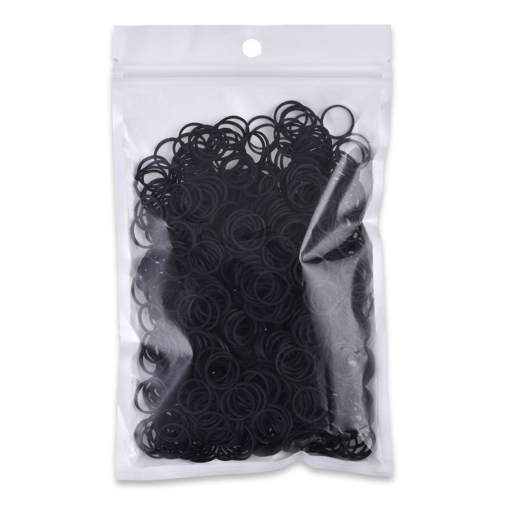 Hicarer 1.5 cm black hair bands for versatile looks