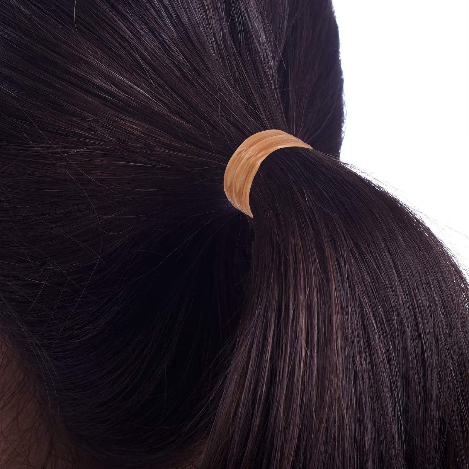 Hicarer wedding hairstyle elastic bands for elegant updos
