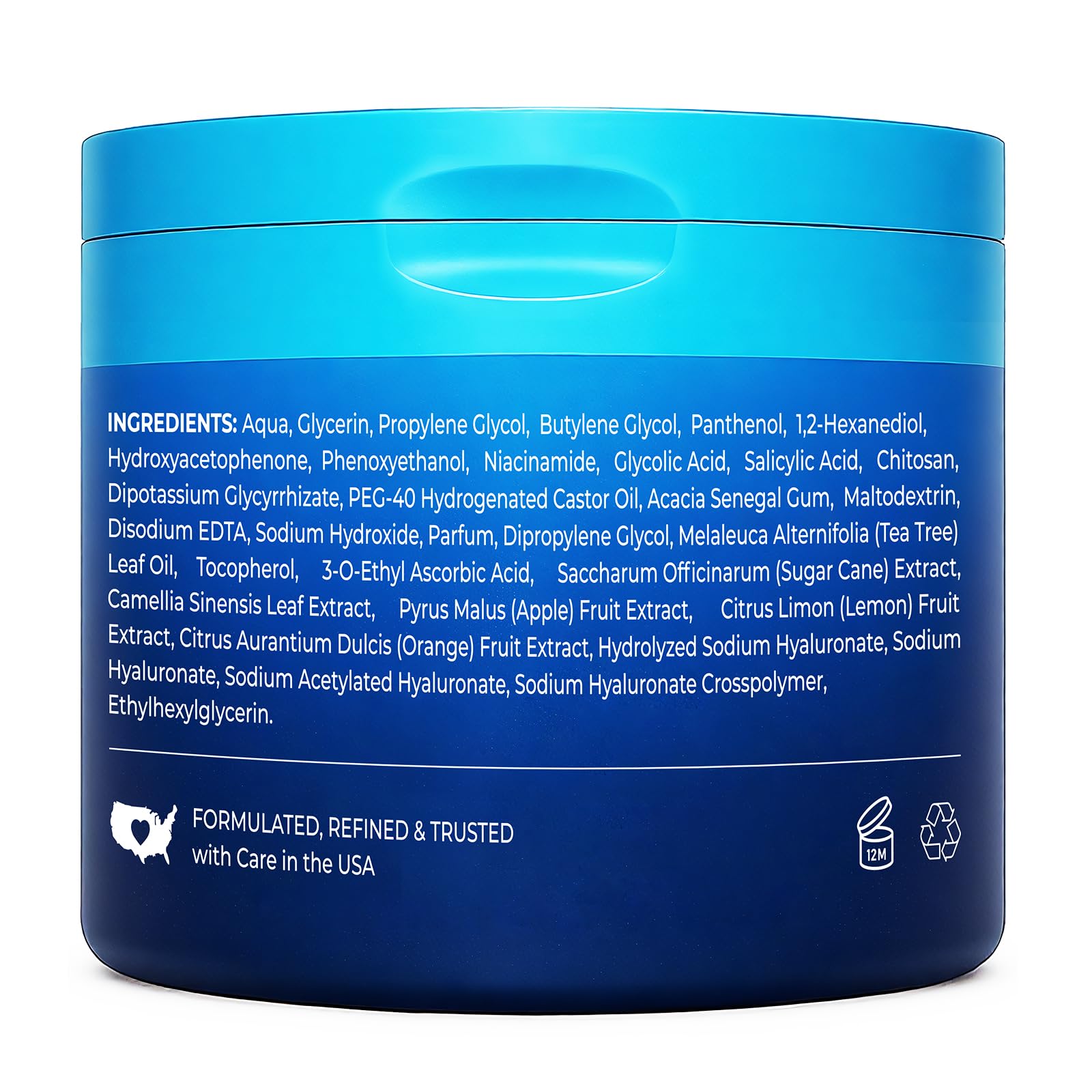 Hicream beneficios prácticos en cada disco para cuidado facial.