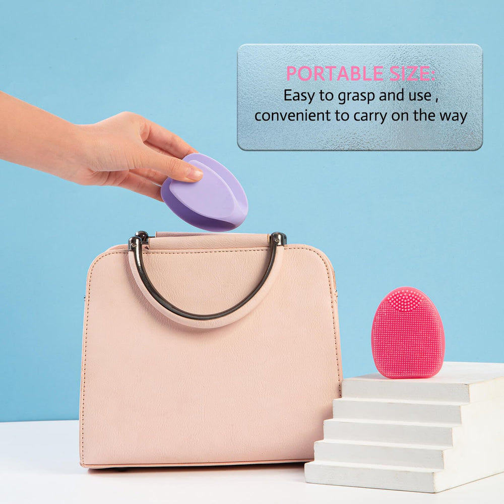 HIEERBUS face scrubber provides gentle massage for facial care.