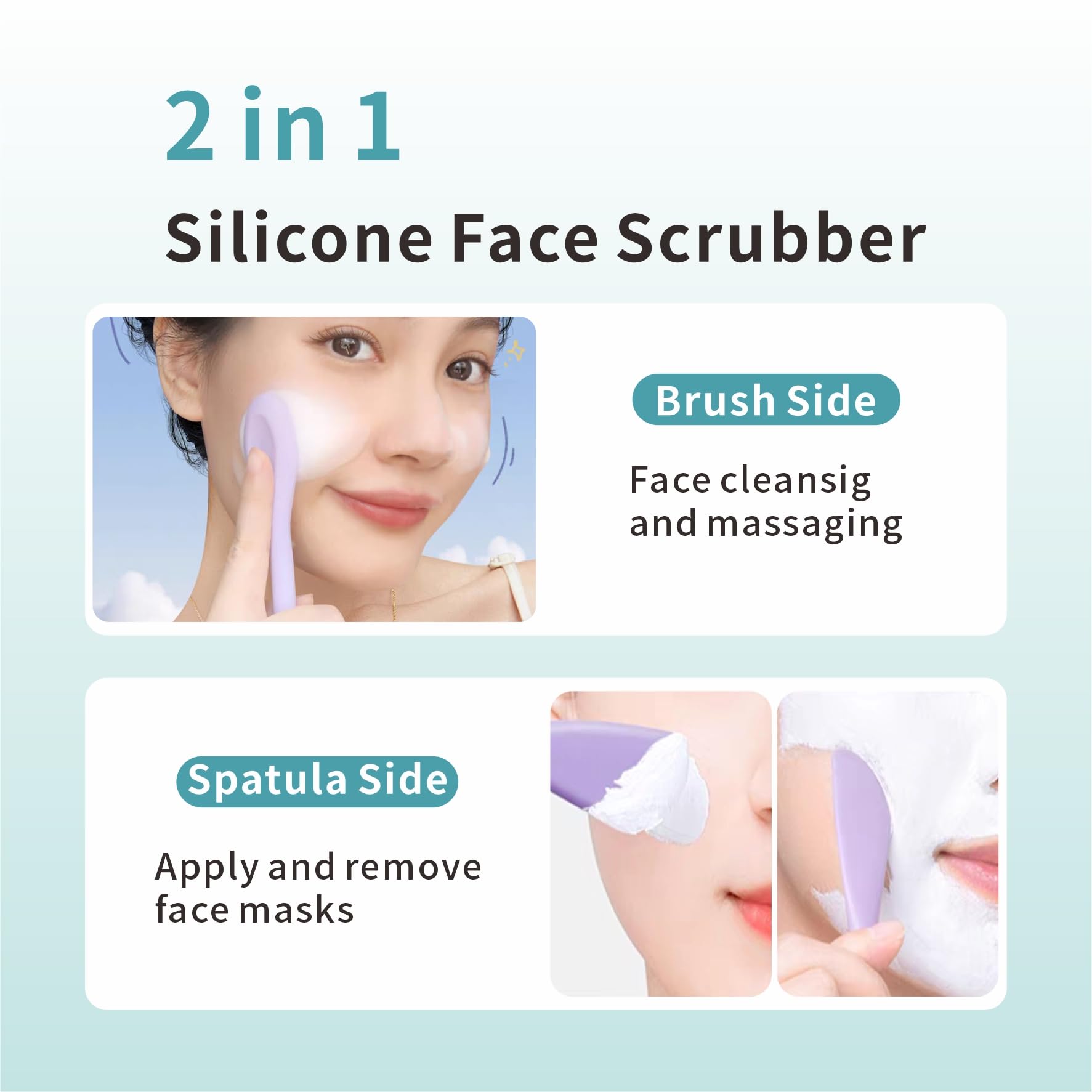 HIEERBUS facial mask applicator assists even product application