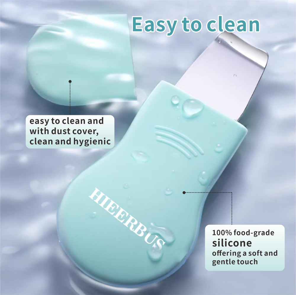 HIEERBUS premium silicone brush and stainless spatula with comfortable grip