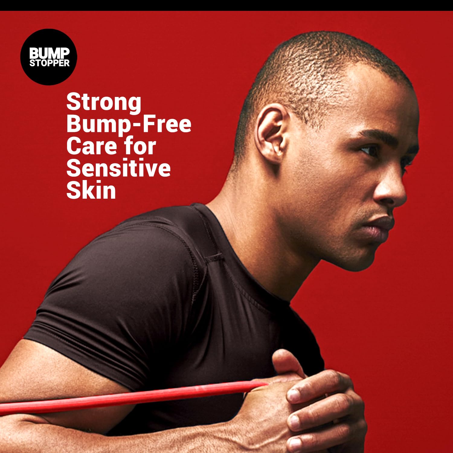 High Time Bump Stopper Sensitive tube close-up for sensitive skin use.