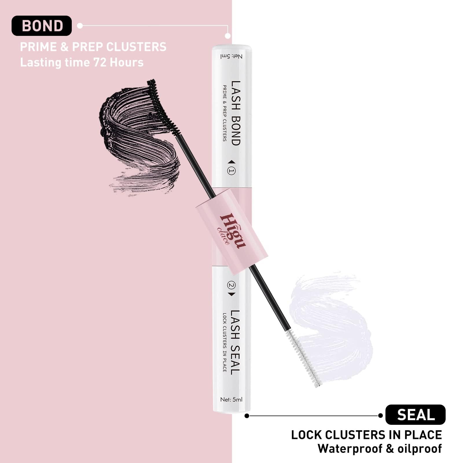 Higu clace at-home DIY lash extension setup enables salon-like results.