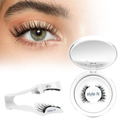 Higu clace magnetic eyelash kit enabling quick glam for busy mornings