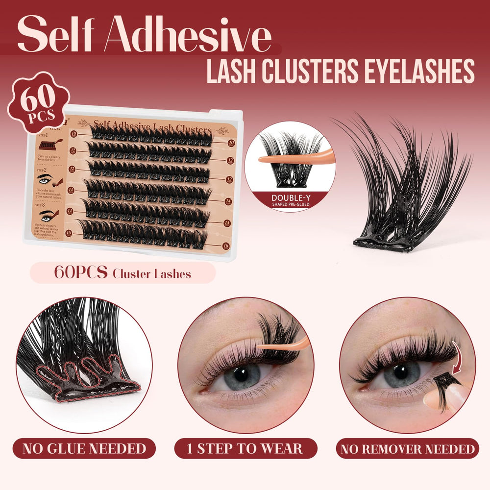 Higu Clace mixed-length lashes 10-16mm showcase versatile volume for day to night looks