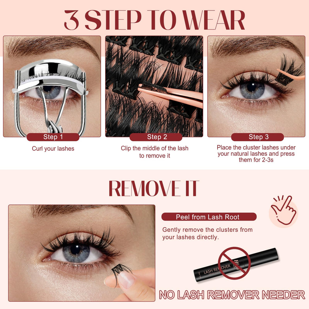 Higu Clace ideal for parties and events with bold, voluminous eyes