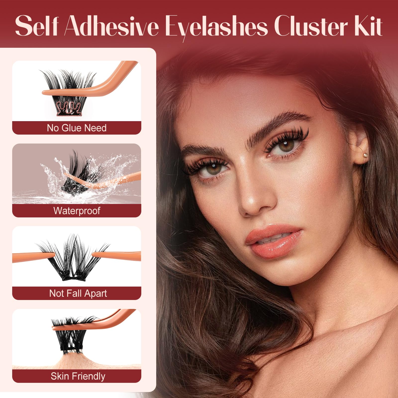 Higu Clace reusable lash clusters offer multiple wears with careful removal
