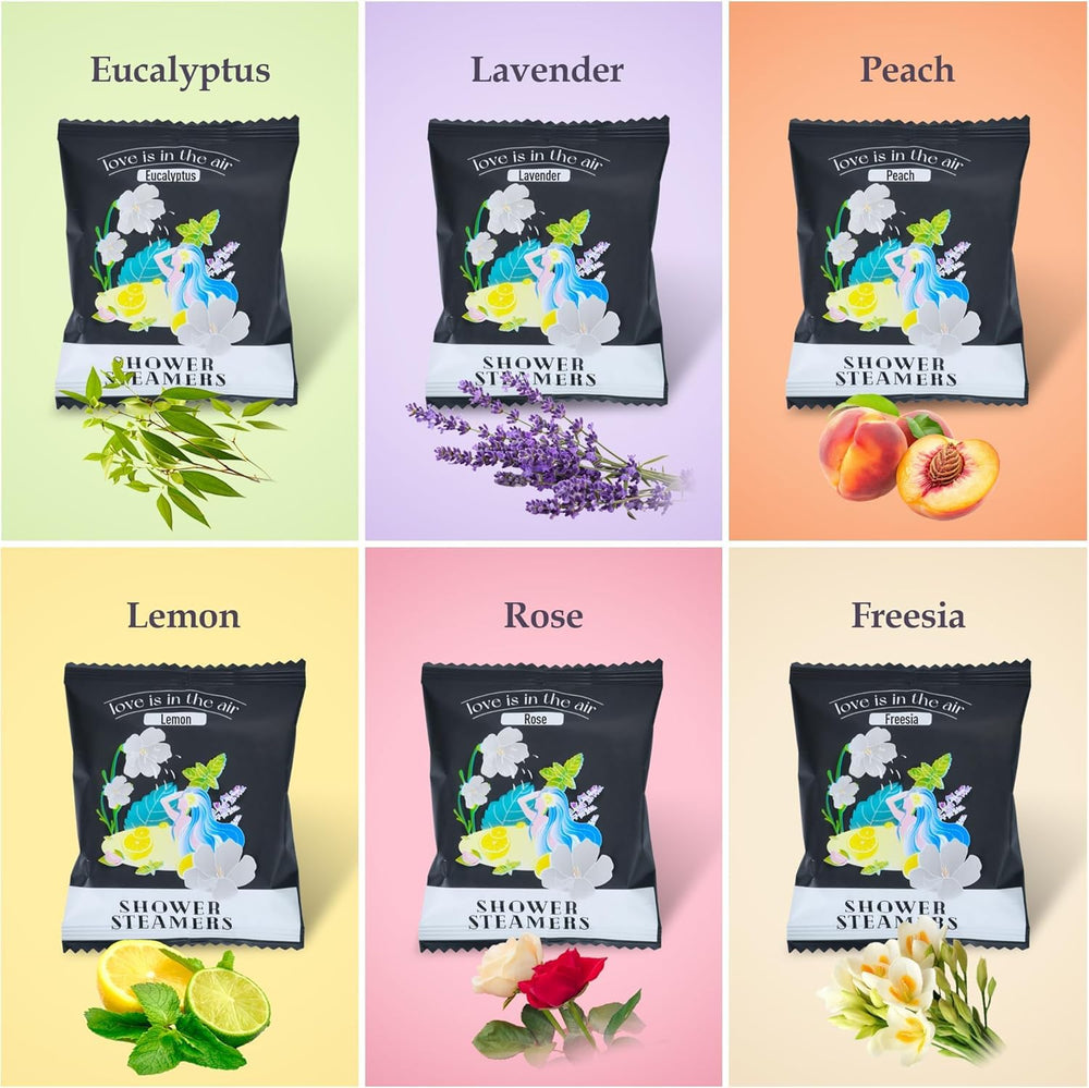 HiHas lavender shower steamer 8pcs promotes calm for a soothing evening ritual