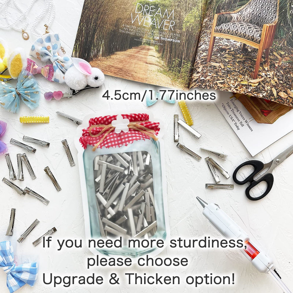 HiJeaton conjunto de 150 clips para crear lazos y peinados duraderos.