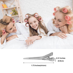 HiJeaton duck-billed clip 2.16-inch keeps fine strands in place during coloring.