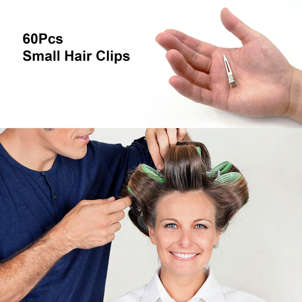HiJeaton metal hair clip closeup highlights smooth edge and rust-resistant finish.
