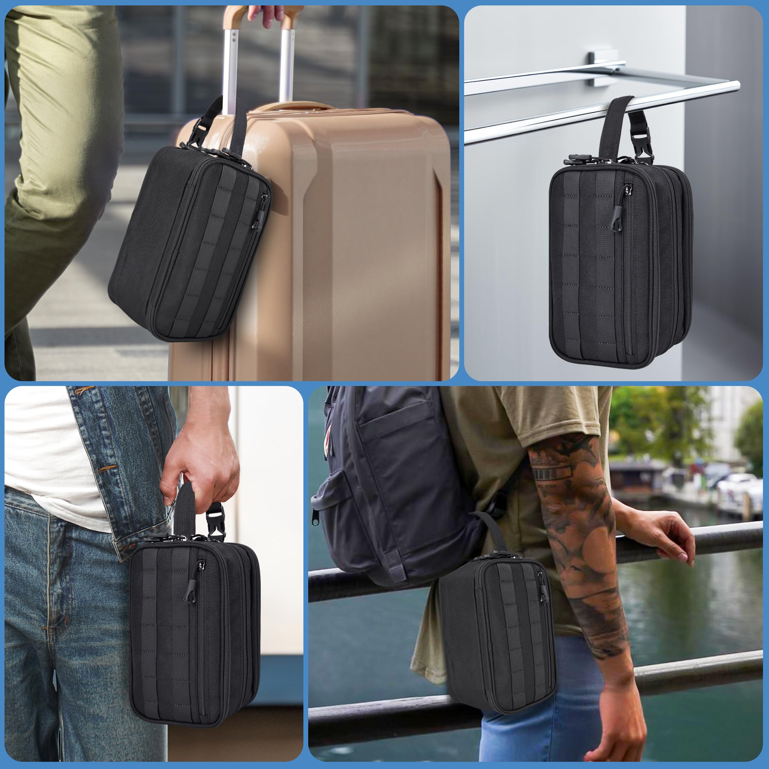 HILOMON compact dimensions fit carry-ons and backpacks for efficient packing