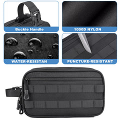 HILOMON wet-dry compartment includes leak-proof divider to separate damp items