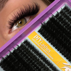 Himirell hypoallergenic ultra-soft lash clusters for comfortable wear
