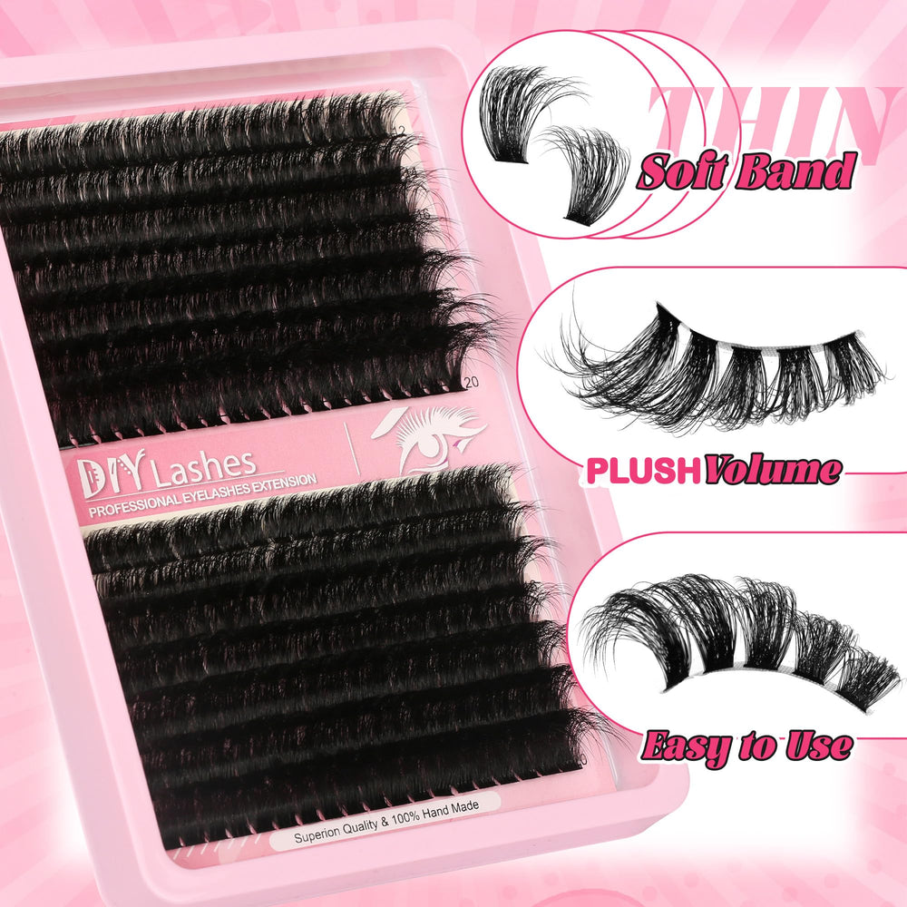 Himirell beginner-friendly lashes ideal for first-time extension wearers