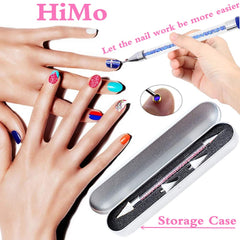 HiMo durable wax-and-steel nail art tool resists deformation during use.