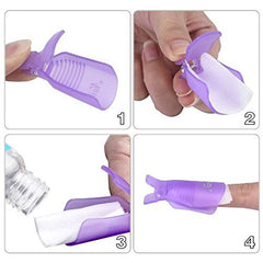 HiMo slim-profile cap clip saves space for home or salon use.