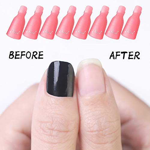 HiMo UV gel remover wrap tool in pink for home nail care