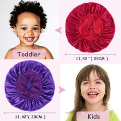 Himoswis bonete seda infantil talla única para diferentes peinados