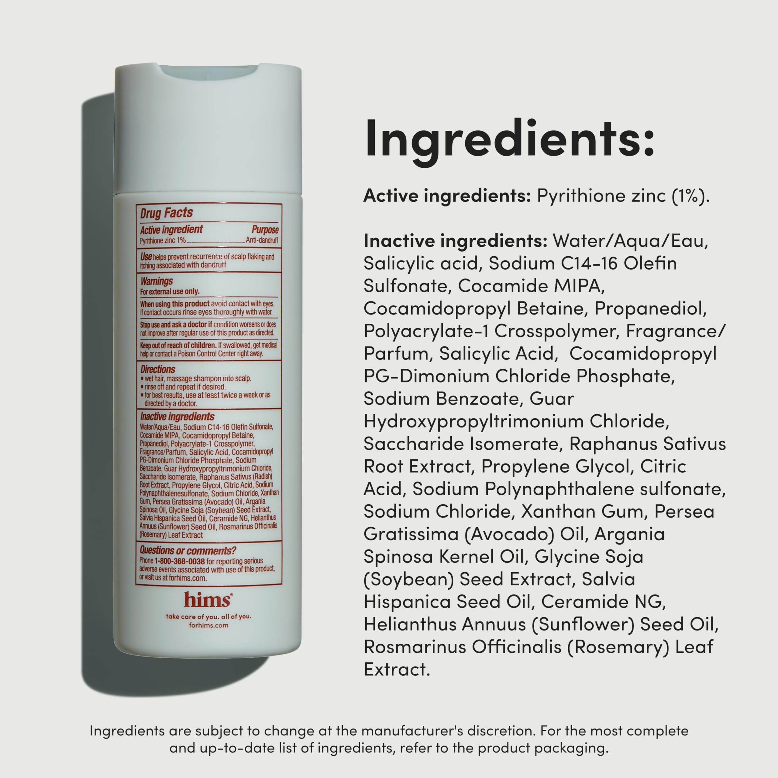 Packaging notes vegan and dye-free attributes on label