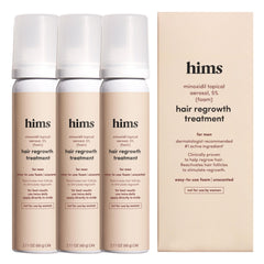 hims Hair Regrowth 5 percent bottle shown for easy daily scalp treatment