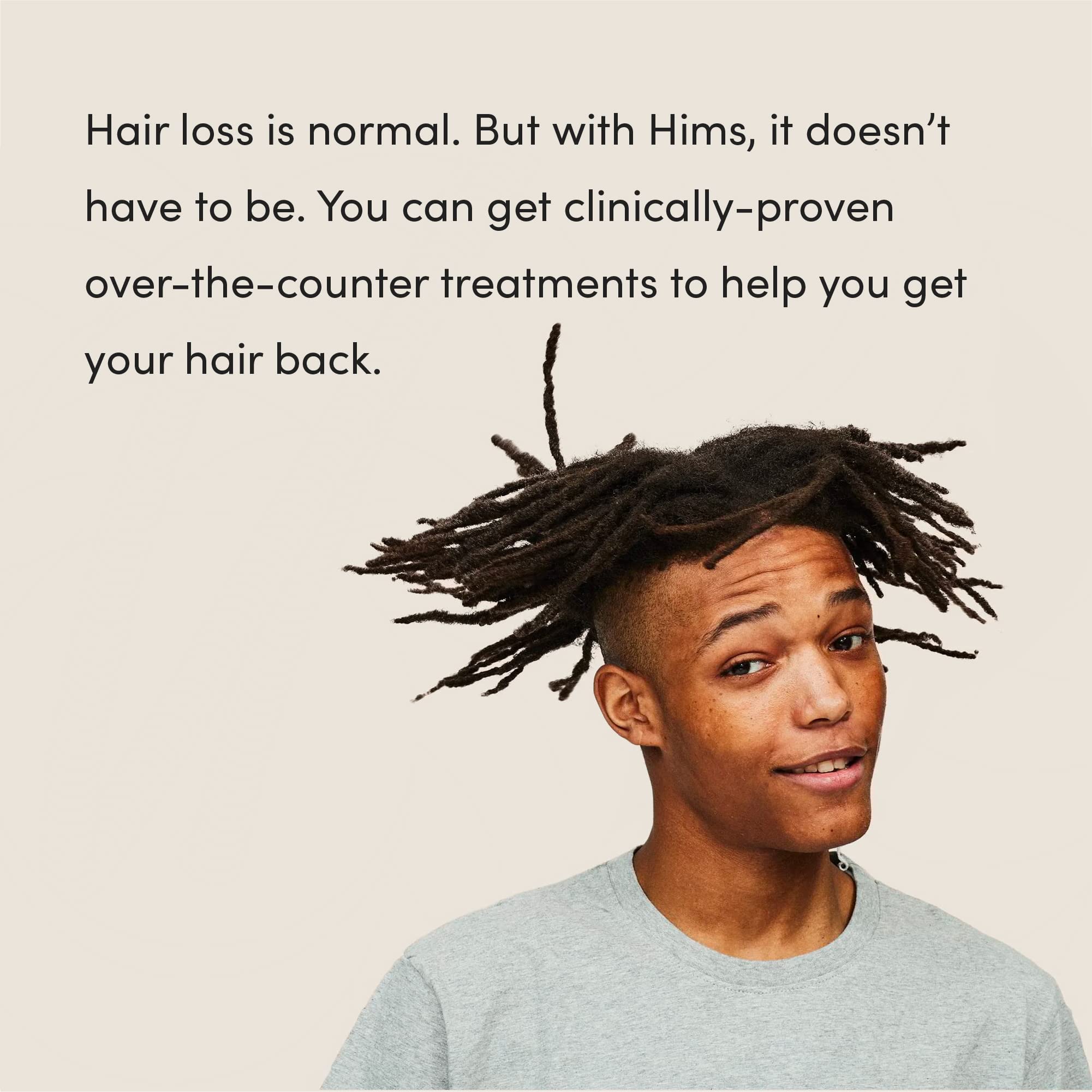 hims Hair Regrowth scalp close up for precise coverage
