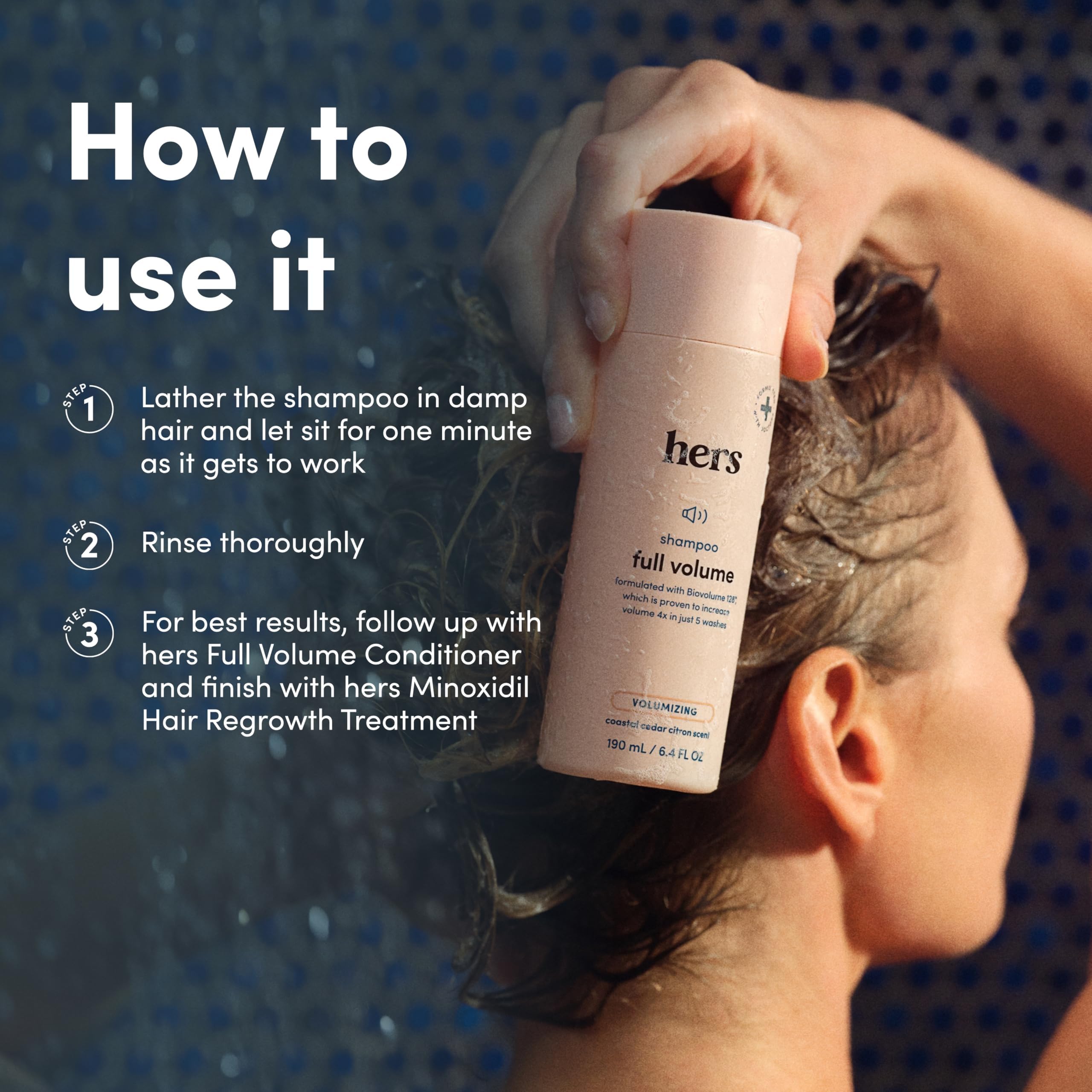 Hims & Hers vegan cruelty-free daily care in a sulfate-free blend.
