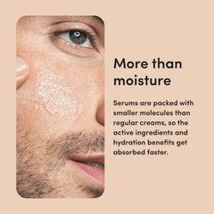 olor cítrico suave del serum de hims y hers